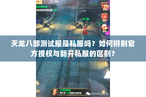 天龙八部测试服是私服吗？如何辨别官方授权与新开私服的区别？
