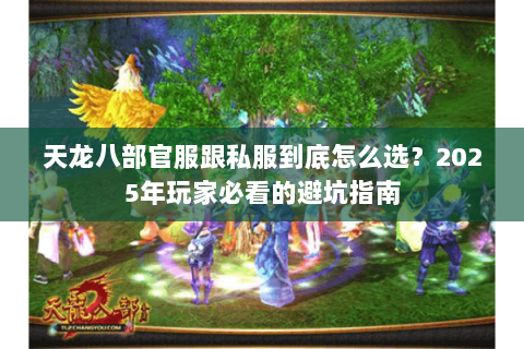 天龙八部官服跟私服到底怎么选？2025年玩家必看的避坑指南