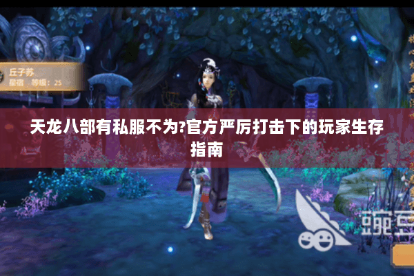 天龙八部有私服不为?官方严厉打击下的玩家生存指南