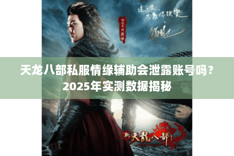 天龙八部私服情缘辅助会泄露账号吗？2025年实测数据揭秘