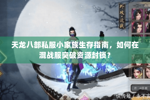 天龙八部私服小家族生存指南，如何在混战服突破资源封锁？