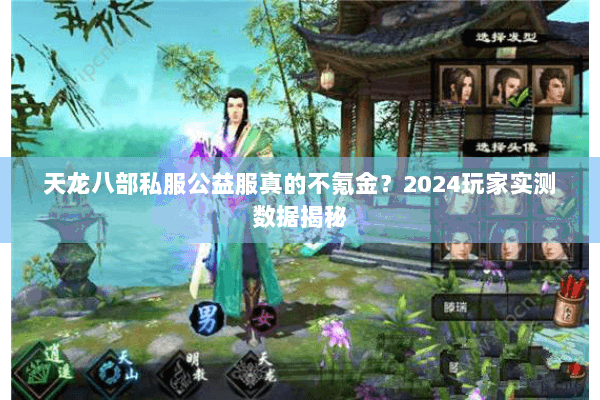 天龙八部私服公益服真的不氪金？2024玩家实测数据揭秘