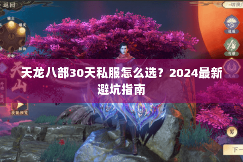 天龙八部30天私服怎么选？2024最新避坑指南