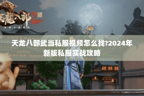 天龙八部武当私服视频怎么找?2024年新版私服实战攻略