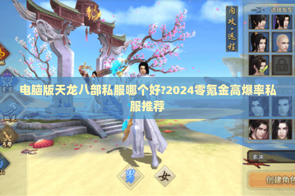 电脑版天龙八部私服哪个好?2024零氪金高爆率私服推荐