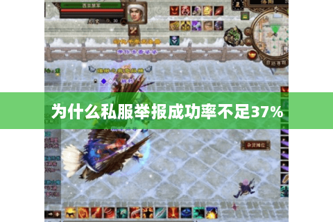 为什么私服举报成功率不足37%