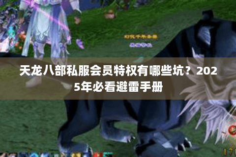 天龙八部私服会员特权有哪些坑？2025年必看避雷手册
