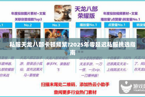 私服天龙八部卡顿频繁?2025年零延迟私服挑选指南