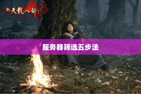 服务器筛选五步法