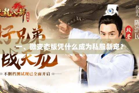 一、微变态版凭什么成为私服新宠？