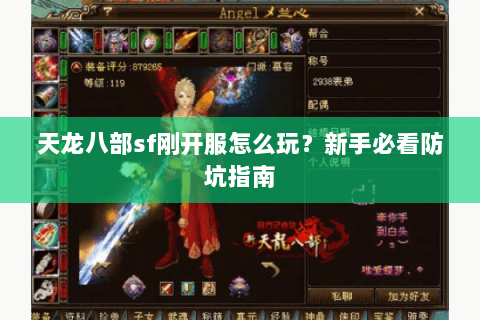 天龙八部sf刚开服怎么玩？新手必看防坑指南