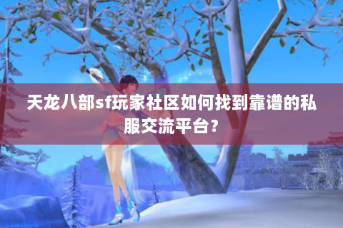 天龙八部sf玩家社区如何找到靠谱的私服交流平台？