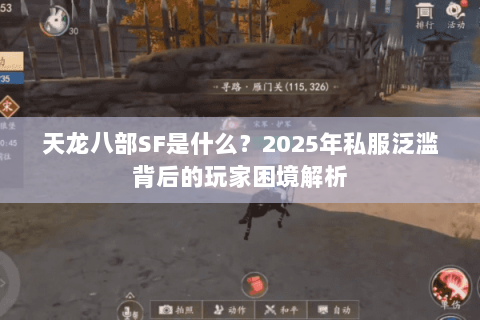 天龙八部SF是什么？2025年私服泛滥背后的玩家困境解析