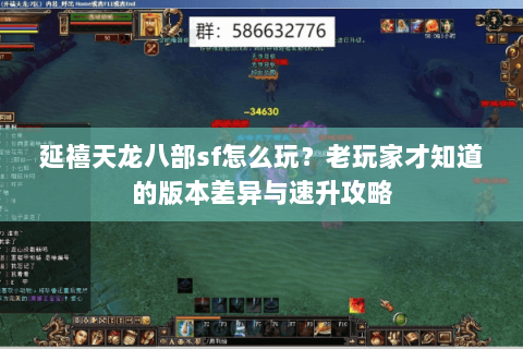 延禧天龙八部sf怎么玩？老玩家才知道的版本差异与速升攻略