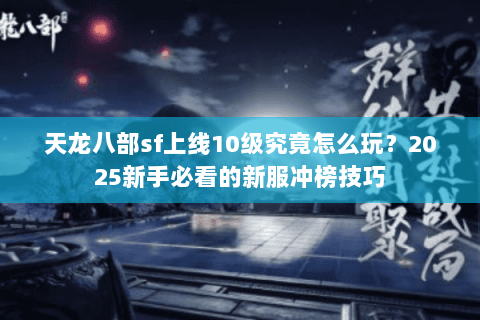 天龙八部sf上线10级究竟怎么玩？2025新手必看的新服冲榜技巧