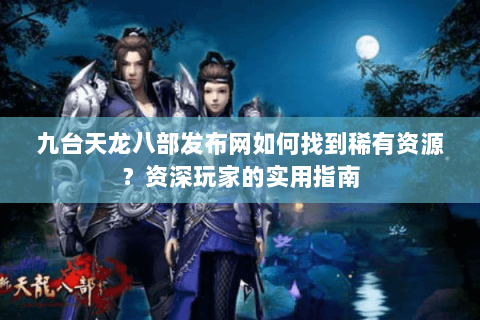 九台天龙八部发布网如何找到稀有资源？资深玩家的实用指南