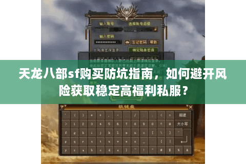 天龙八部sf购买防坑指南，如何避开风险获取稳定高福利私服？