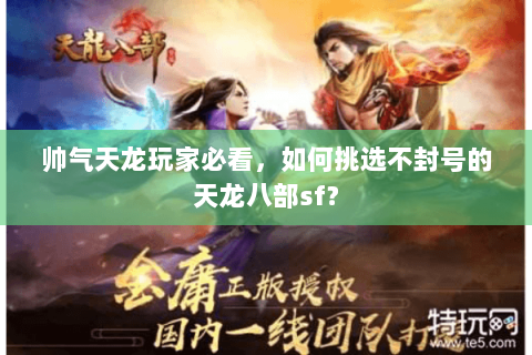帅气天龙玩家必看，如何挑选不封号的天龙八部sf？