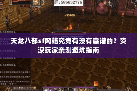 天龙八部sf网站究竟有没有靠谱的？资深玩家亲测避坑指南