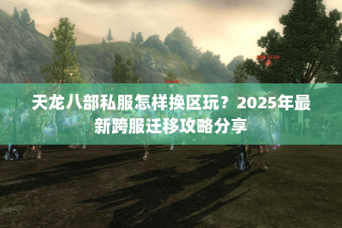 天龙八部私服怎样换区玩？2025年最新跨服迁移攻略分享