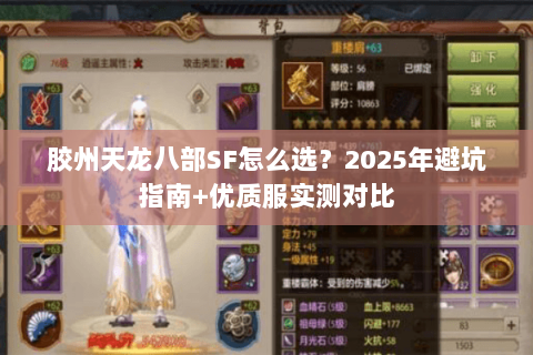 胶州天龙八部SF怎么选？2025年避坑指南+优质服实测对比