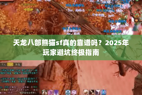 天龙八部熊猫sf真的靠谱吗？2025年玩家避坑终极指南