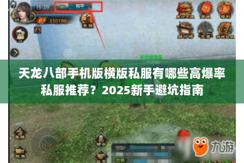 天龙八部手机版横版私服有哪些高爆率私服推荐？2025新手避坑指南