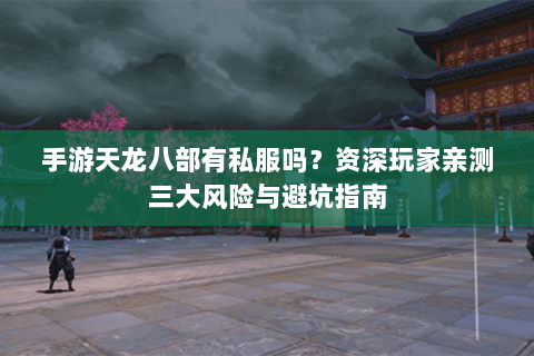 手游天龙八部有私服吗？资深玩家亲测三大风险与避坑指南