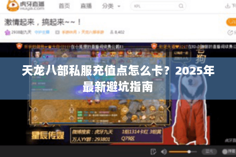 天龙八部私服充值点怎么卡？2025年最新避坑指南