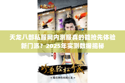 天龙八部私服网内测服真的能抢先体验新门派？2025年实测数据揭秘