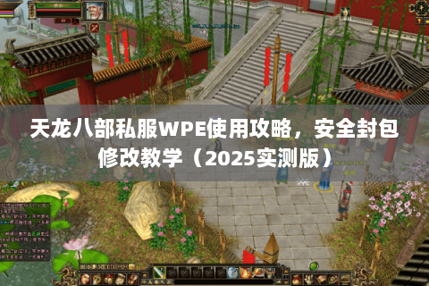 天龙八部私服WPE使用攻略，安全封包修改教学（2025实测版）