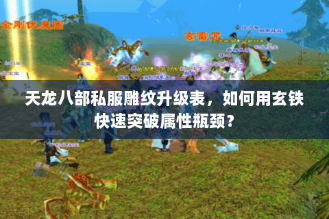 天龙八部私服雕纹升级表，如何用玄铁快速突破属性瓶颈？