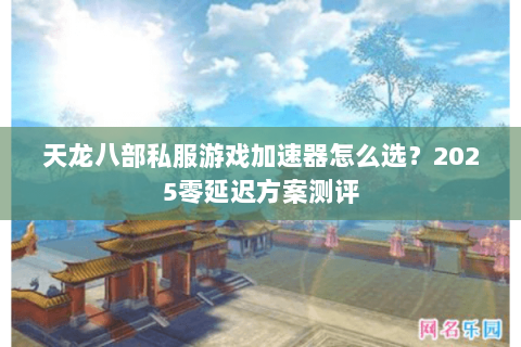 天龙八部私服游戏加速器怎么选？2025零延迟方案测评