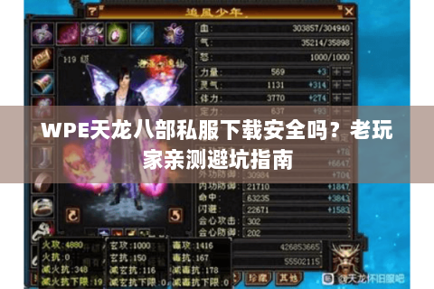 WPE天龙八部私服下载安全吗？老玩家亲测避坑指南