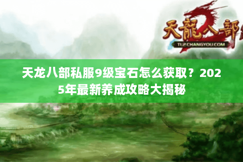 天龙八部私服9级宝石怎么获取？2025年最新养成攻略大揭秘