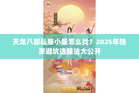天龙八部私服小服怎么找？2025年独家避坑选服法大公开