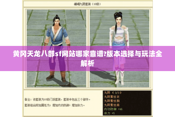 黄冈天龙八部sf网站哪家靠谱?版本选择与玩法全解析
