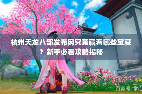 杭州天龙八部发布网究竟藏着哪些宝藏？新手必看攻略揭秘