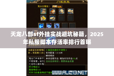 天龙八部sf外挂实战避坑秘籍，2025年私服脚本存活率排行首曝