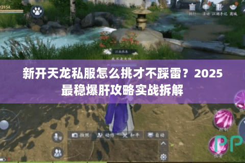 新开天龙私服怎么挑才不踩雷？2025最稳爆肝攻略实战拆解