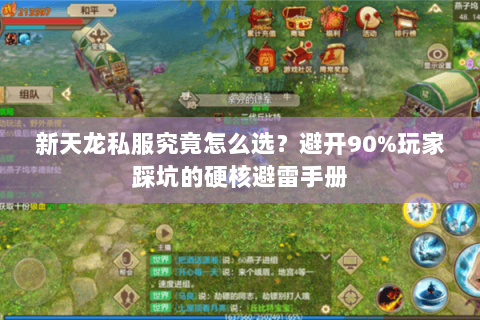 新天龙私服究竟怎么选？避开90%玩家踩坑的硬核避雷手册