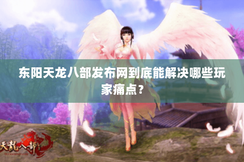 东阳天龙八部发布网到底能解决哪些玩家痛点？