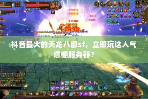 抖音最火的天龙八部sf，立即玩这人气爆棚服务器？