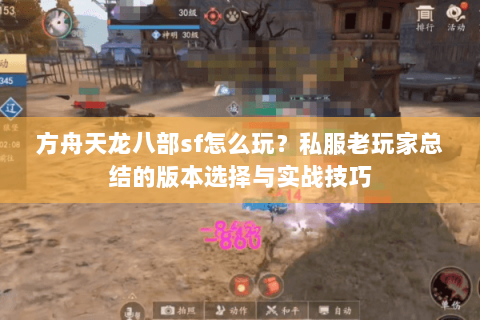 方舟天龙八部sf怎么玩？私服老玩家总结的版本选择与实战技巧