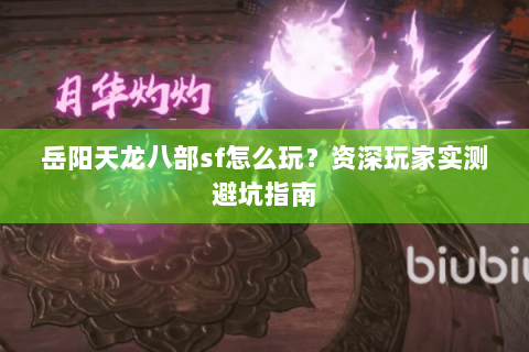 岳阳天龙八部sf怎么玩？资深玩家实测避坑指南