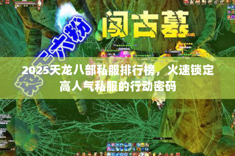 2025天龙八部私服排行榜,火速锁定高人气私服的行动密码 2025天龙八部私服排行榜,火速锁定高人气私服的行动密码