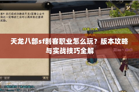 天龙八部sf刺客职业怎么玩？版本攻略与实战技巧全解