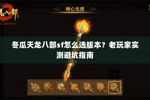 冬瓜天龙八部sf怎么选版本？老玩家实测避坑指南