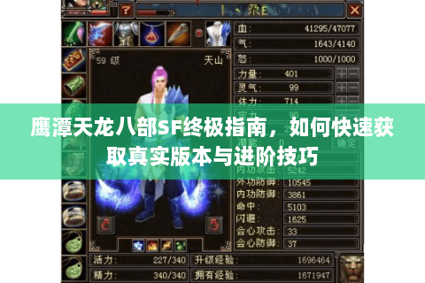鹰潭天龙八部SF终极指南，如何快速获取真实版本与进阶技巧