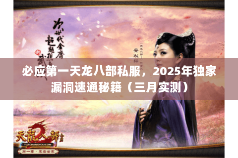 必应第一天龙八部私服，2025年独家漏洞速通秘籍（三月实测）